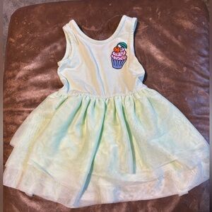 Old Navy cupcake tutu mint green embroidery